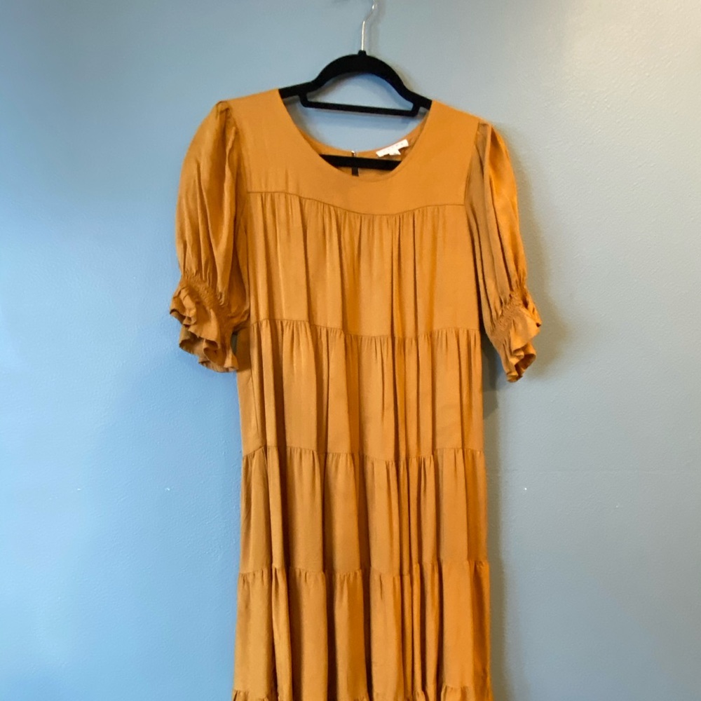 Bohme Gold Bohemian Dress